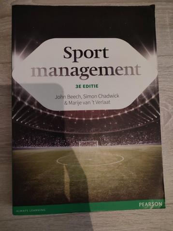 [Pearson] Sport Management (3de ed) - boek beschikbaar voor biedingen