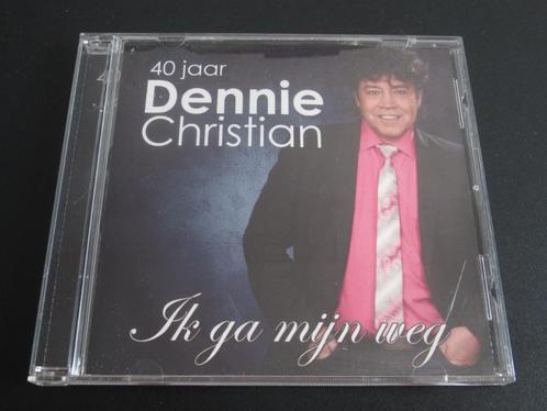 CD Dennie Christian - Ik Ga Mijn Weg (40 Jaar), Cd's en Dvd's, Cd's | Nederlandstalig, Gebruikt, Levenslied of Smartlap, Verzenden