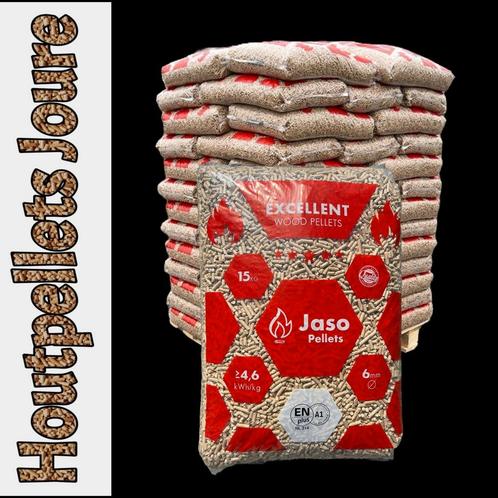 WITTE Pellets JASO EXCELLENT 975 KILO PELLETKORRELS, Tuin en Terras, Haardhout, Ophalen of Verzenden