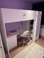 Ikea Smastad Hoogslaper 200x90 - ZGAN!, Ophalen, Zo goed als nieuw, Hoogslaper