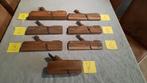 6 stuks antieke profielschaven - verzamelobject., Ophalen of Verzenden