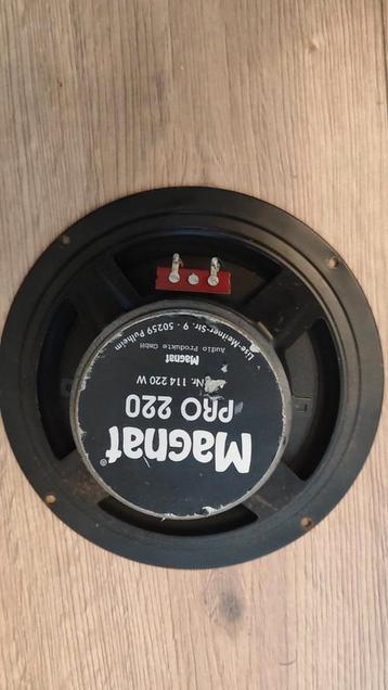 magnat pro 220 woofer 8" beschikbaar voor biedingen
