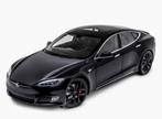 Tesla Model S 1/18 zwart, Hobby en Vrije tijd, Modelauto's | 1:18, Ophalen of Verzenden, Nieuw, Auto, Overige merken