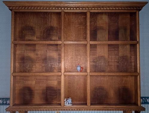 Eiken Wandbord Vitrinekast, Antiek en Kunst, Antiek | Wandborden en Tegels, Ophalen