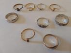 9 ringen, Sieraden, Tassen en Uiterlijk, Ophalen of Verzenden, Zo goed als nieuw, Dame, Goud