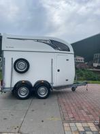 Atec 1,5 paards deur klep combinatie paardentrailer, Ophalen of Verzenden, Gebruikt, Aluminium, 1½-paards trailer