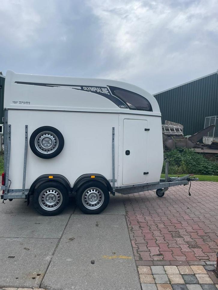Atec 1,5 paards paardentrailer trailer aluminium bodem, Dieren en Toebehoren, Paarden en Pony's | Trailers en Aanhangwagens, Gebruikt
