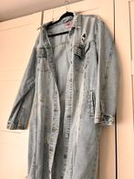 Nieuwe lange spijker jas spijker jack l/xl, Ophalen of Verzenden, Nieuw, Maat 46/48 (XL) of groter, Blauw