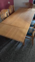 Eettafel / keukentafel, Huis en Inrichting, Complete eetkamers, Ophalen, Gebruikt, Klassieke, neutraale stijl. In goede staat.