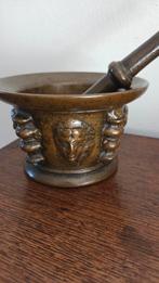 Antieke Spaanse vijzel, Antiek en Kunst, Antiek | Koper en Brons, Verzenden