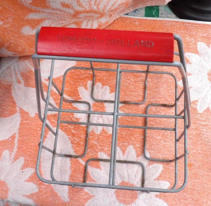 oude flessendrager/ fleshouder Tomado Holland, Antiek en Kunst, Antiek | Keukenbenodigdheden, Ophalen of Verzenden