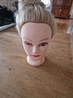 Oefenhoofd met blond haar, Ophalen of Verzenden