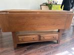 Mooi Eiken eet tafel (kan ingeklapte), Huis en Inrichting, Tafels | Salontafels, Ophalen, Zo goed als nieuw, Rechthoekig, 200 cm of meer