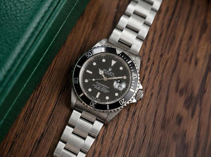 Rolex Submariner 16610 - 1998, Sieraden, Tassen en Uiterlijk, Horloges | Heren, Zo goed als nieuw, Polshorloge, Rolex, Staal, Staal