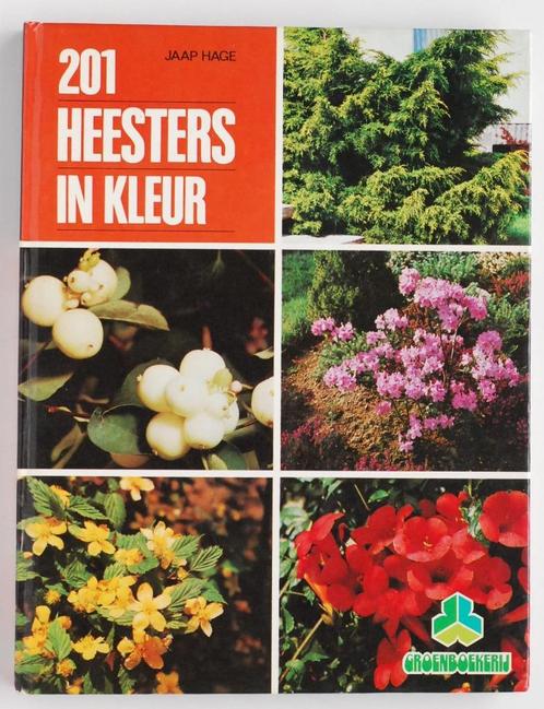 201 heesters in kleur (1972), Boeken, Wonen en Tuinieren, Zo goed als nieuw, Tuinieren en Tuinplanten, Verzenden