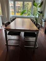 Design eettafel 200 x 90, Ophalen, Modern design, Gebruikt, 200 cm of meer