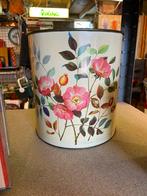 Vintage jaren 70 vrolijk bloemen blik, Verzamelen, Blikken, Ophalen of Verzenden, Zo goed als nieuw, Overige