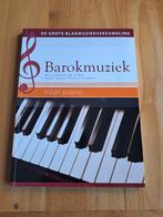 Barokmuziek voor Piano, Muziek en Instrumenten, Klassiek, Ophalen of Verzenden, Zo goed als nieuw, Artiest of Componist