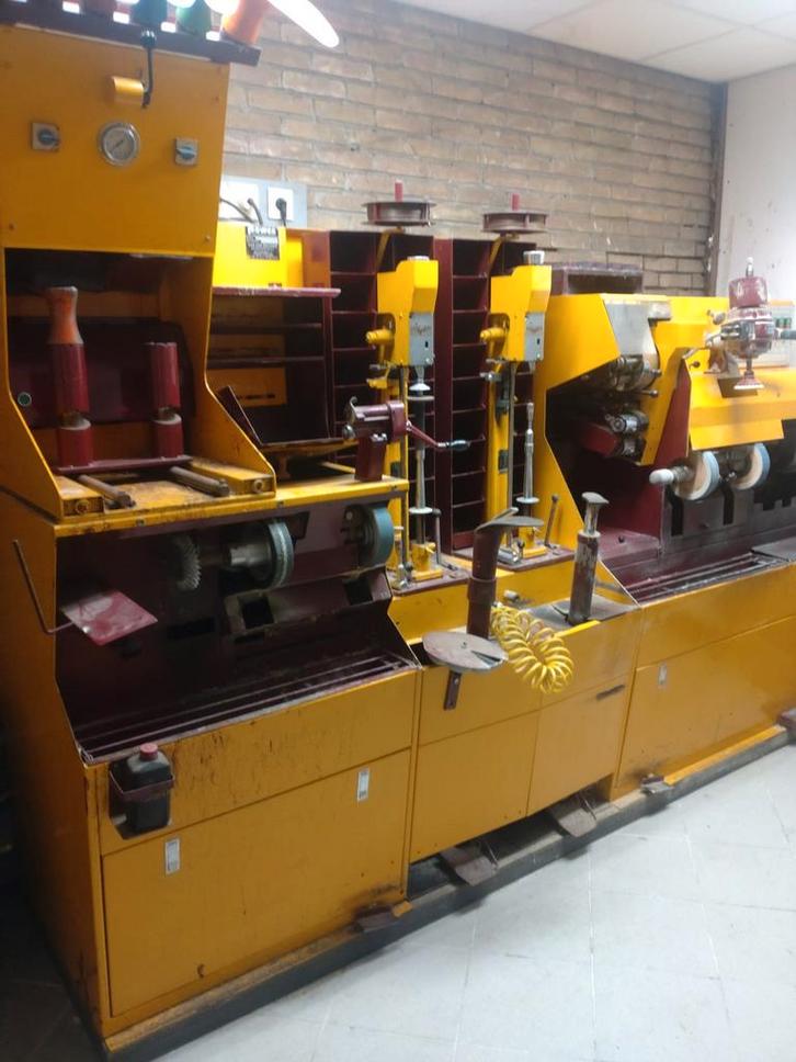 POWERUNIT Schoenmaker machine + Autosoler, Doe-het-zelf en Verbouw, Gereedschap | Schuurmachines, Zo goed als nieuw, Bandschuurmachine