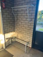 Kapstok met schoenenrek, Huis en Inrichting, Woonaccessoires | Kapstokken, Zo goed als nieuw, Minder dan 100 cm, Metaal, Ophalen