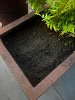 Zwarte tuinaarde en hydrokorrels, Ophalen, Tuinaarde