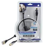 HQ kwaliteit HDMI kabel met ethernet, haakse connector NIEUW, Nieuw, HDMI-kabel, Verzenden