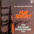 LP Rob Hoeke Boogie Woogie Trio - Full Speed (GESIGNEERD!), 1960 tot 1980, Ophalen of Verzenden, Zo goed als nieuw, 12 inch