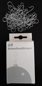 Kerstbalhaakjes zilver, Ophalen of Verzenden, Nieuw