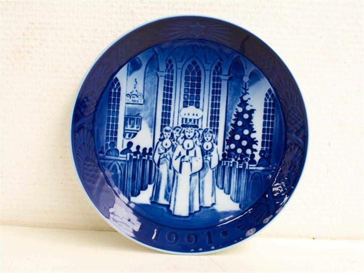 Wandbord Royal Copenhagen 1991 27615, Huis en Inrichting, Woonaccessoires | Wanddecoraties, Gebruikt, Ophalen of Verzenden