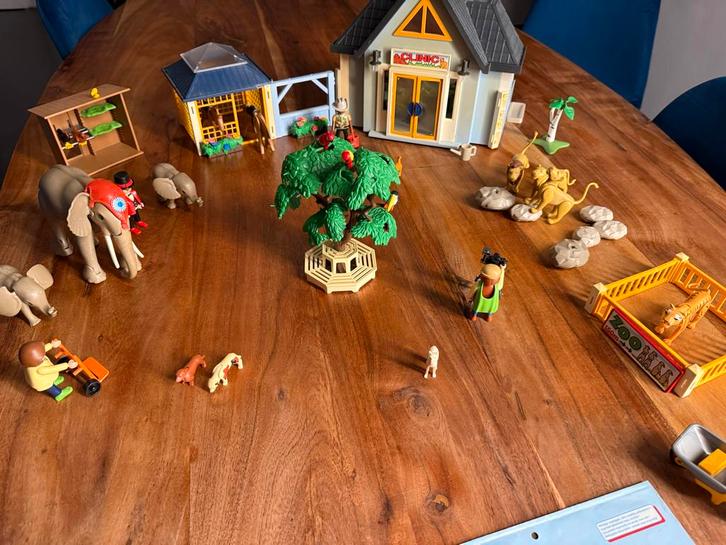 Playmobil Dierenkliniek Wilde Dieren Set, Kinderen en Baby's, Speelgoed | Playmobil, Zo goed als nieuw, Complete set, Ophalen of Verzenden