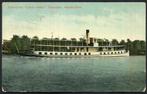 Salonboot "Czaar peter" Zaandam Amsterdam 5-5-1910, Verzamelen, Scheepvaart, Ophalen of Verzenden, Gebruikt, Motorboot, Kaart, Foto of Prent