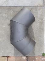 Kachelpijp 150mm bocht 90 graden Antraciet, Ophalen of Verzenden, Vrijstaand, Hout, Nieuw