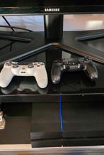 Playstation 4 met 2 controllers + 6 games, Ophalen, Met 2 controllers, Original, Gebruikt