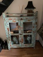 Vitrinekast uit India, Antiek en Kunst, Antiek | Meubels | Kasten, Ophalen