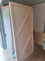 Loft deur van terug gedroogd en geschaafd hout, Doe-het-zelf en Verbouw, Deuren en Horren, Ophalen of Verzenden, Nieuw