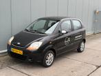Chevrolet Matiz 0.8 2006 Zwart | Inruilkoopje!, Voorwielaandrijving, Euro 5, Stof, Zwart