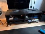 Ikea TV meubel zwart/bruin h 48cm, b 120 cm d 40 cm, Ophalen, Gebruikt, Overige materialen, 100 tot 150 cm