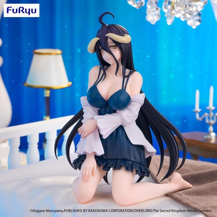 Overlord Noodle Stopper Figure Albedo Loungewear Ver. 12 cm, Verzamelen, Poppetjes en Figuurtjes, Nieuw, Verzenden