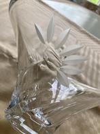Zware kristallen schaal, Schaal, Rond, Ophalen of Verzenden, Glas