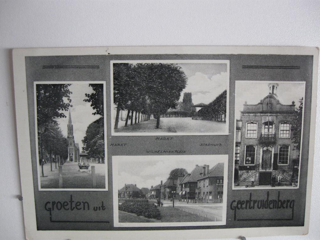 9117-8 Geertruidenberg, groeten uit met 4 fotos, Verzenden