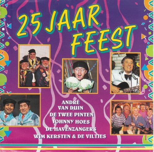 25 jaar feest: Van Duin, Twee Pinten, Johnny Hoes..., Cd's en Dvd's, Cd's | Verzamelalbums, Gebruikt, Nederlandstalig, Verzenden