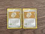 2x Claw Fossil 90/100 - Pokemon Sandstorm - 2003, Ophalen of Verzenden, Gebruikt, Losse kaart