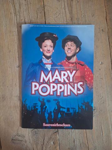 Souvenirbrochure Mary Poppins Musical met handtekeningen beschikbaar voor biedingen