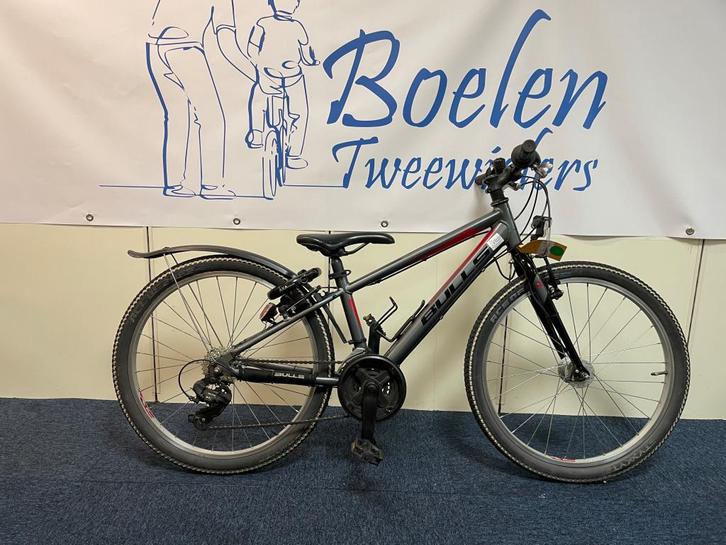 Bulls Tokee 24 inch 32cm 18v Mountainbike jongensfiets, Fietsen en Brommers, Fietsen | Jongens, Zo goed als nieuw, 26 inch of meer