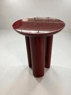 Tung JA3 bijzettafel van &Tradition bordeaux rood # 9519, 45 tot 60 cm, Minder dan 55 cm, Gebruikt, T