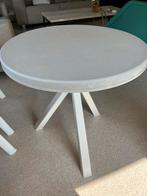 Opklapbare handige tuintafel, Tuin en Terras, Tuintafels, Ophalen, Gebruikt, Rond, Kunststof