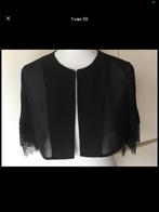 Twinset Milano bolero 36/38 met prijskaartje 140€, Zwart, Nieuw, Ophalen of Verzenden, Jasje