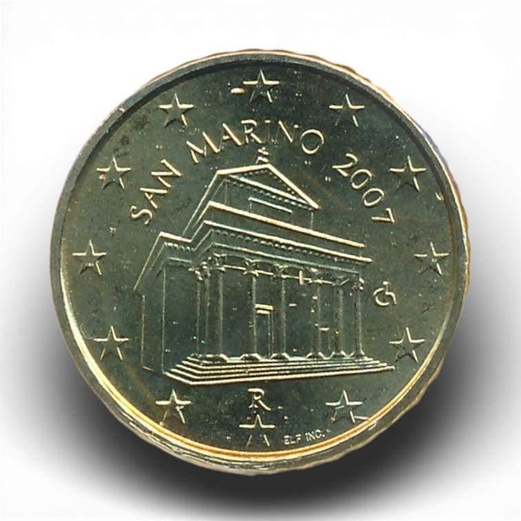 San Marino 10 eurocent 2007, Postzegels en Munten, Munten | Europa | Euromunten, Ophalen of Verzenden, San Marino, 10 cent, Losse munt