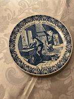 Delfts blauw sier- of wandbord, Ophalen