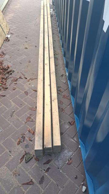 3x balken 71x171x 4500 vuren geschaafd beschikbaar voor biedingen